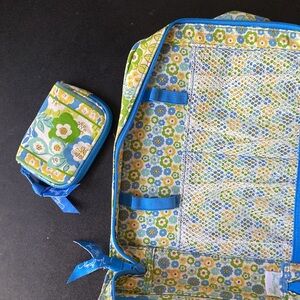 RETIRED English Meadow Vera Bradley Tech Case With Earbud Case